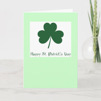 Happy St. Patrick's Day Card