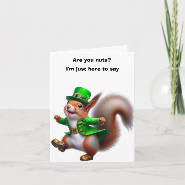 Happy St. Patrick's Day Card (Front)