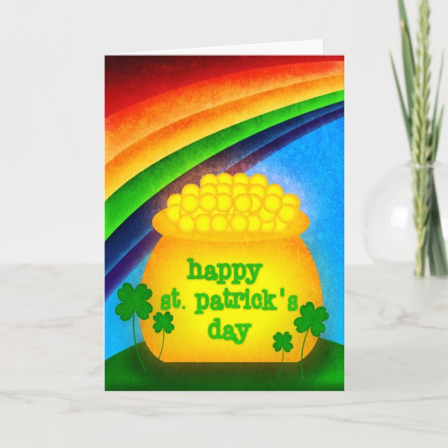 Happy St. Patrick's Day Card (Front)
