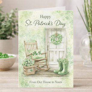 Happy St. Patrick's Day Card   From Our House