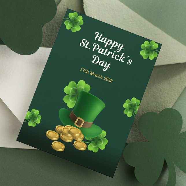 Happy St. Patrick's Day Celebration  Holiday Postcard (Creator Uploaded)