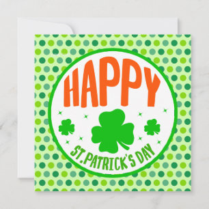 Happy St. Patrick's Day Circle Design-62191
