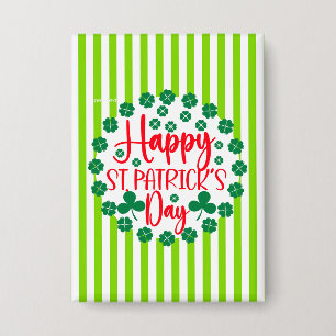 Happy St. Patrick's Day Circle Design-63502