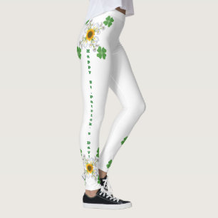 Happy St. Patrick's Day ! Clover with Calla Leggings
