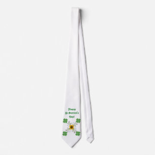 Happy St. Patrick's Day ! Clover with Calla Tie