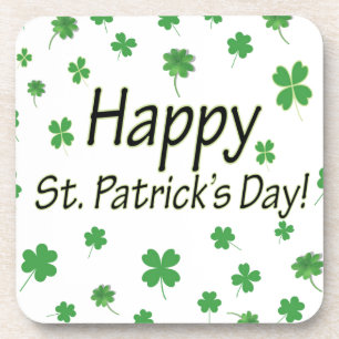 Happy St Patricks Day Coaster