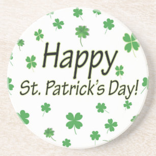 Happy St Patricks Day Coaster