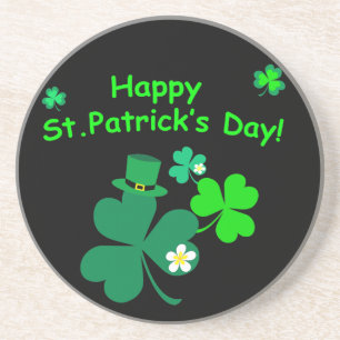 Happy St. Patrick's Day Coaster