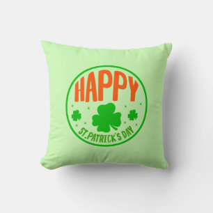 Happy St Patrick's Day Cushion