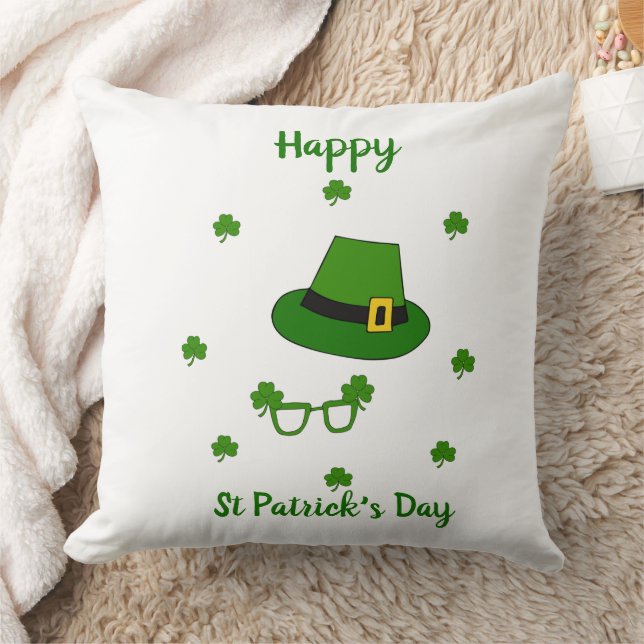 Happy St Patrick's Day  Cushion (Blanket)