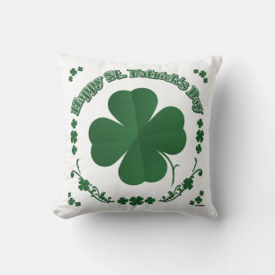 Happy St. Patrick's Day Cushion