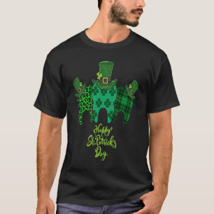 Happy St Patrick's Day Dental Assistant Tooth Iris T-Shirt