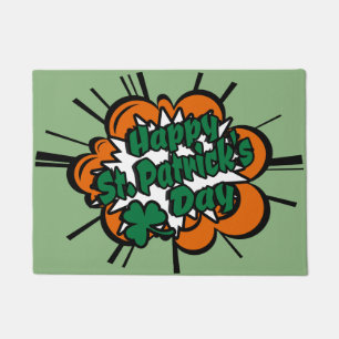 Happy St. Patrick's Day Doormat