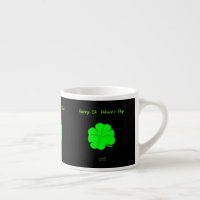 Happy St. Patrick's Day Espresso Mug