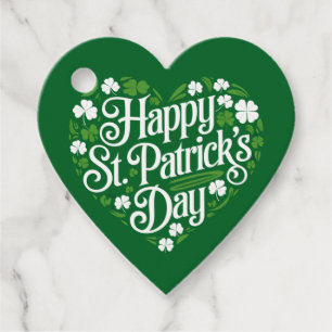 Happy St Patrick's Day Favour Tags