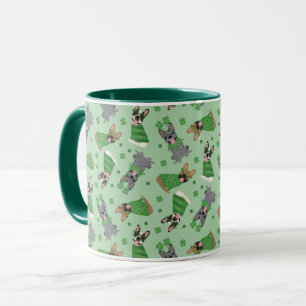 Happy St Patricks Day French Bulldogs Mug