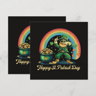 Happy St Patricks Day Funny Leprechaun