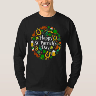 Happy St Patrick's Day Funny Saint Patrick Irish G T-Shirt