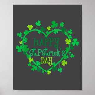 Happy St. Patrick's Day Funny Saint Patrick Irish  Poster