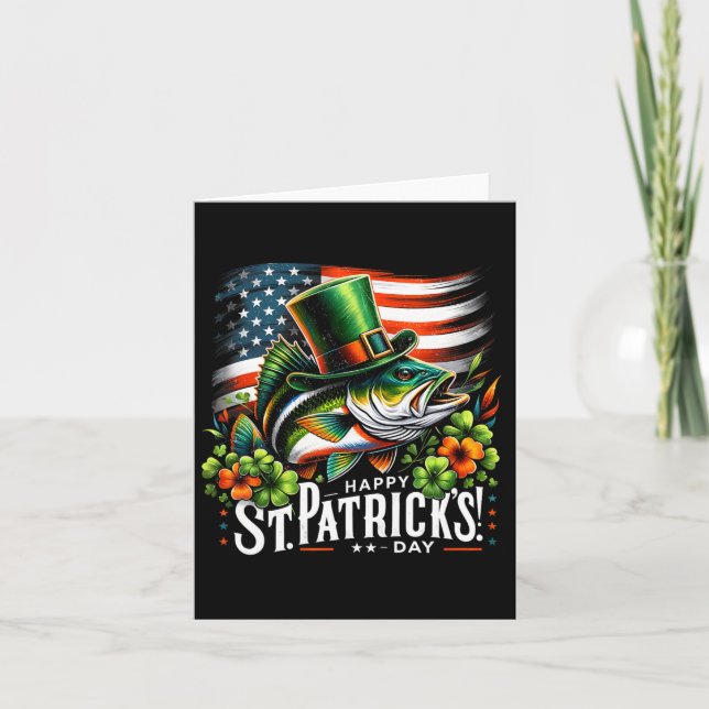 Happy St Patrick's Day Funny St Patrick's Day Byss Card (Front)