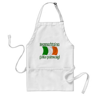 Happy St. Patrick's Day (Gaelic) Standard Apron