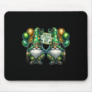 Happy St Patricks Day Gnome For Women And Men St P Mouse Pad