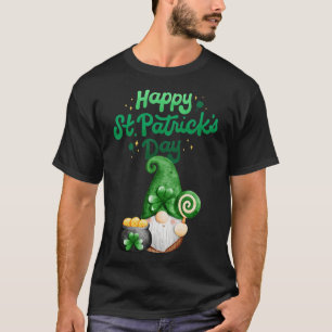 Happy St Patricks Day Gnome Irish T-Shirt