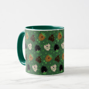 Happy St Patricks Day Goldendoodle Dogs Mug