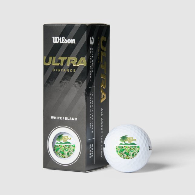 Happy St. Patrick's Day Golf Ball (Packaging)