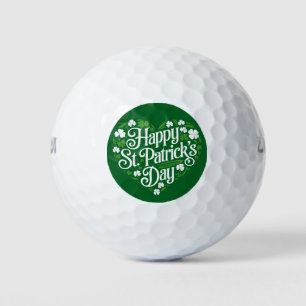 Happy St Patrick's Day  Golf Balls