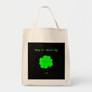 Happy St. Patrick's Day Grocery Tote Bag
