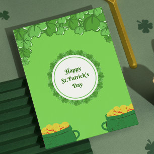 Happy St. Patrick's Day  Holiday Postcard