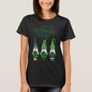 Happy St Patrick's Day Irish Gnomes Leprechauns Sh T-Shirt