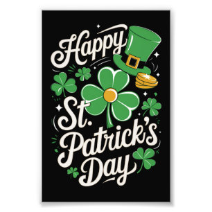 Happy St Patrick's Day Irish Heritage St Patty's  Photo Print