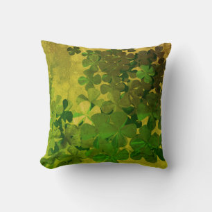Happy St.Patrick's Day,irish shamrocks Cushion