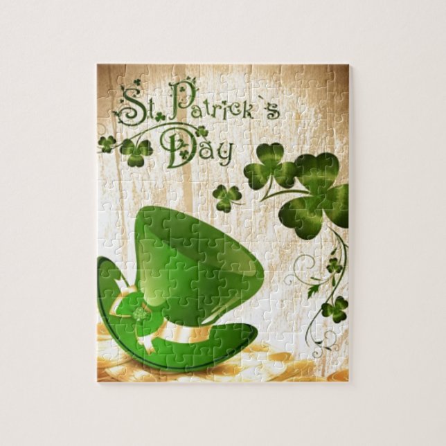 Happy St. Patrick's Day Jigsaw Puzzle (Vertical)