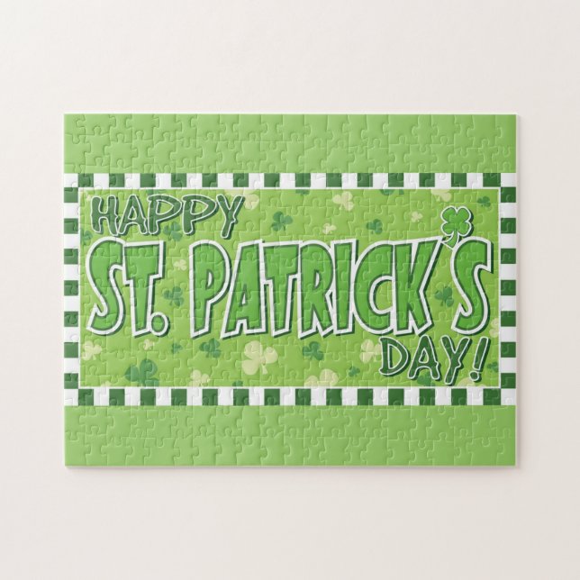 Happy St. Patrick's Day Jigsaw Puzzle (Horizontal)