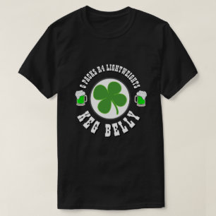 Happy St Patrick's Day KEG BELLY T-Shirt