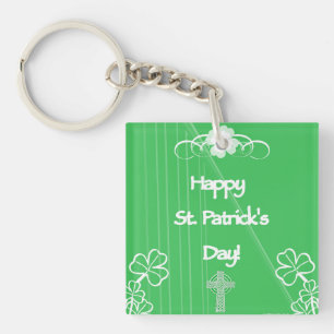 Happy St. Patrick's Day Key Chain