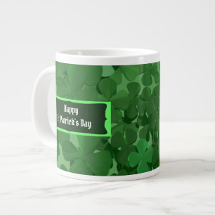 Happy St Patrick's Day Large Coffee Mug