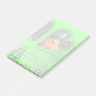 Happy St Patrick's Day Leprechaun Corporate NP6 Post-it Notes