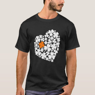 Happy St Patrick's Day Lucky Charmer Hearts Boys K T-Shirt
