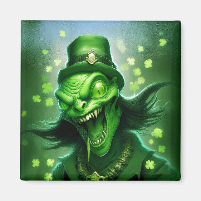 Happy St. Patrick's Day Magnet (Front)