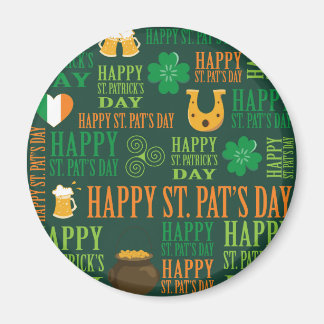 Happy St. Patrick's Day Magnet