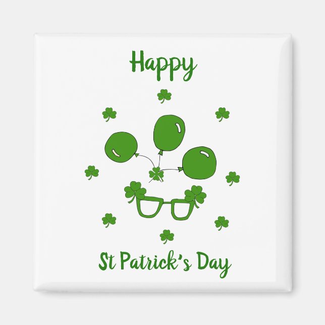 Happy St Patrick's Day    Magnet (Front)