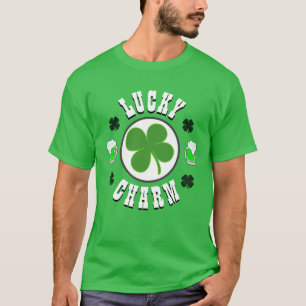 Happy St Patrick's Day Mens Novelty Fashion Lucky T-Shirt