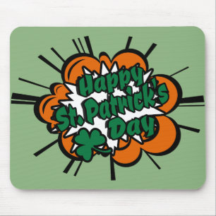 Happy St. Patrick's Day Mouse Pad