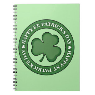 Happy St. Patricks Day Notebook