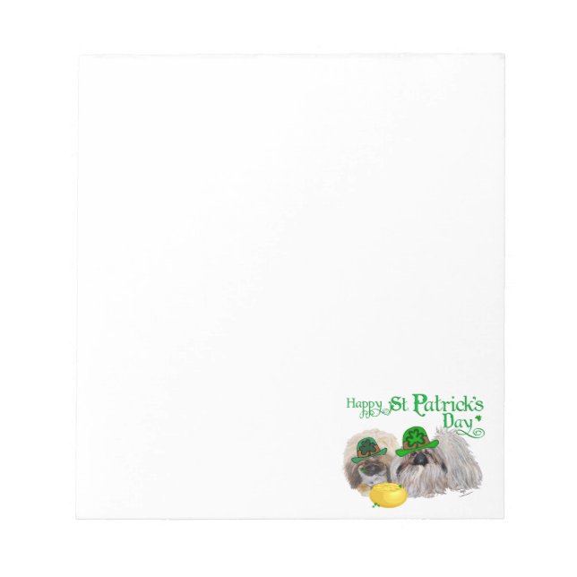 Happy St Patricks Day Notepad (Front)
