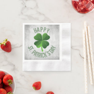 Happy St. Patrick's Day Paper Napkins